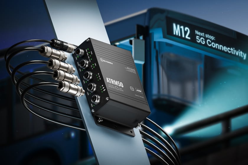 ATRM50: Router 5G para conectividad 5G a bordo de trenes y tranvías Cover