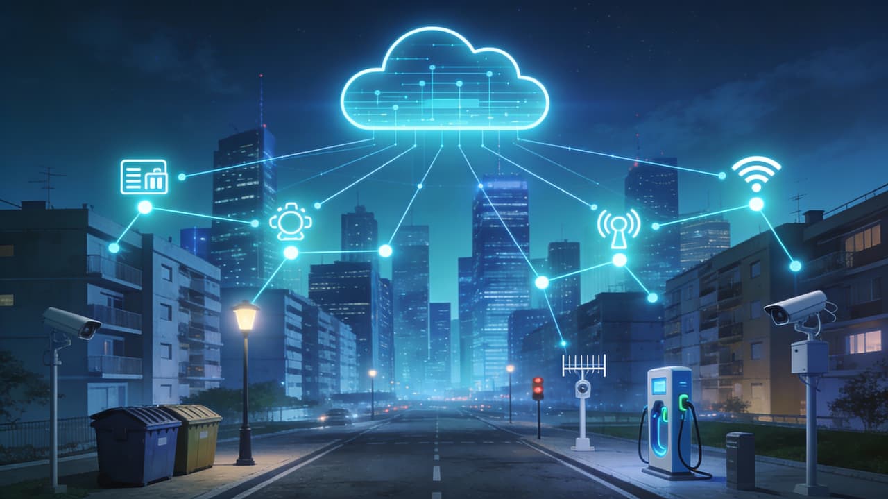 Soluciones Robustel para Ciudades inteligentes Cover