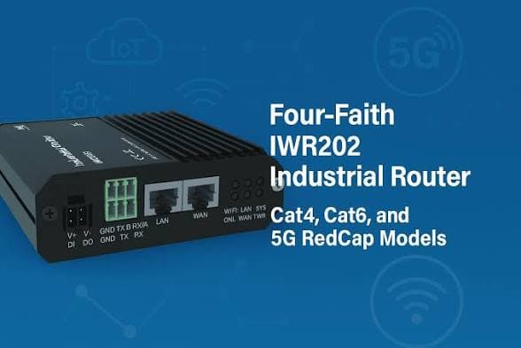 Router industrial IWR202: Potencia y fiabilidad Cover
